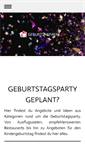 Mobile Screenshot of geburtstagparty.ch